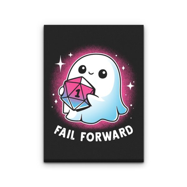 Fail Forward - Canvas Print Cheap
