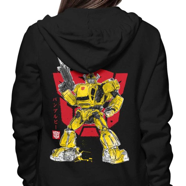 Bumble Sumi-e - Hoodie For Discount - Image 3