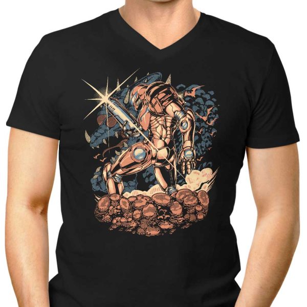 Deep Space Hunting - Men s V-Neck Cheap