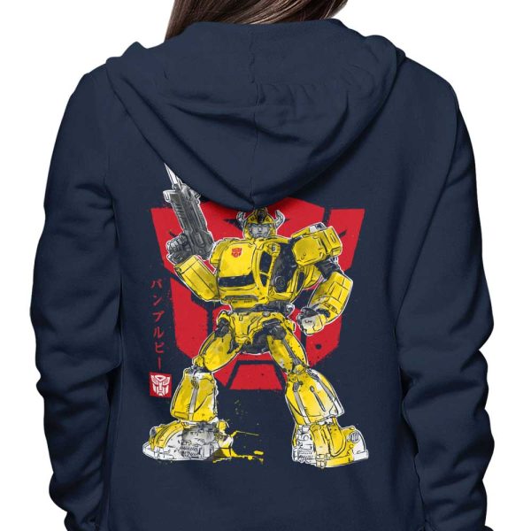Bumble Sumi-e - Hoodie For Discount - Image 4