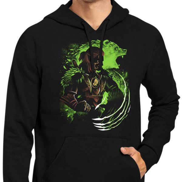 Shapeshifting Wood Elf - Hoodie Online Sale - Image 4