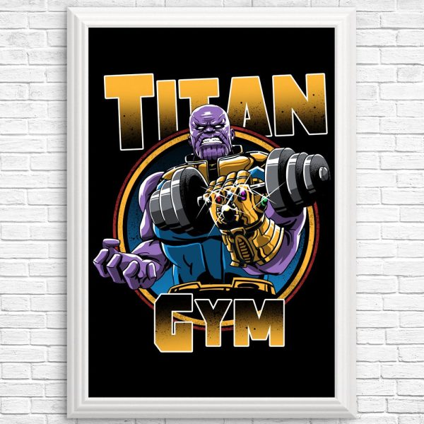 Titan Gym - Posters & Prints Online