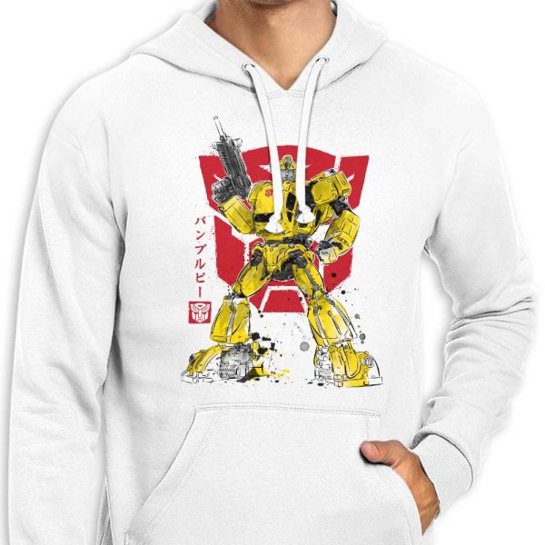 Bumble Sumi-e - Hoodie For Discount - Image 5