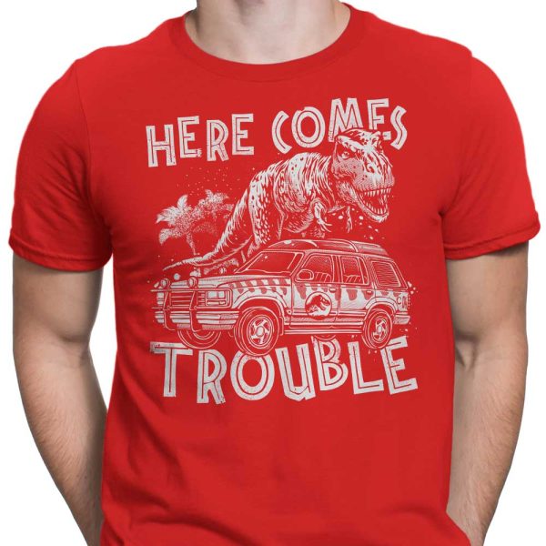 Here Comes Trouble - Men s Apparel For Sale - Image 5
