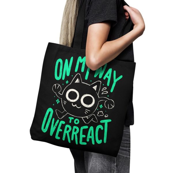 On My Way to Overreact - Tote Bag Online Sale