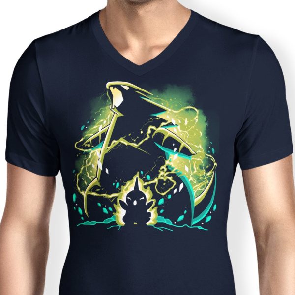 Armored Explosion - Men s V-Neck on Sale - Image 5