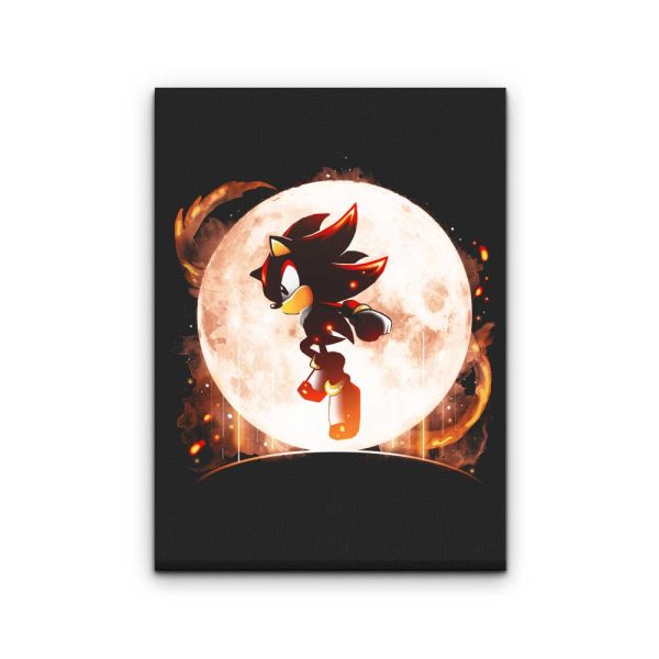 Moonlit Shadow - Canvas Print Online Hot Sale