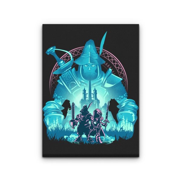Captain of the Knights - Canvas Print Cheap