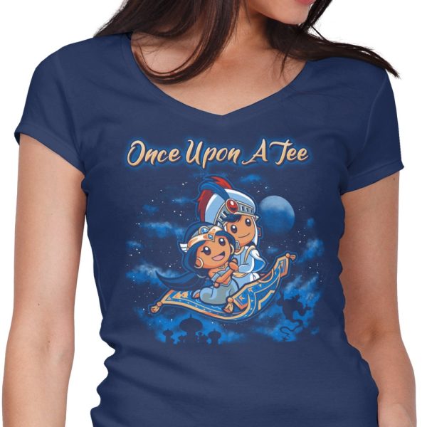 A Whole New Teerion - Women s V-Neck Hot on Sale - Image 3