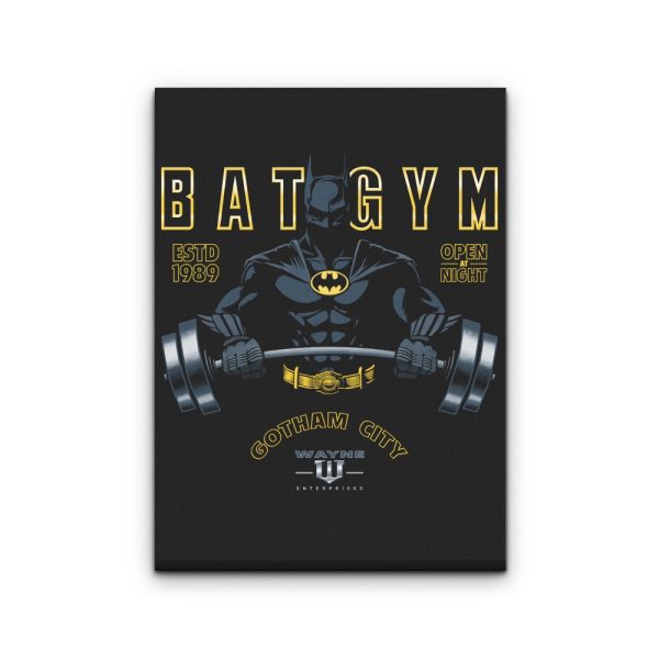 Bat Gym 89 - Canvas Print For Sale