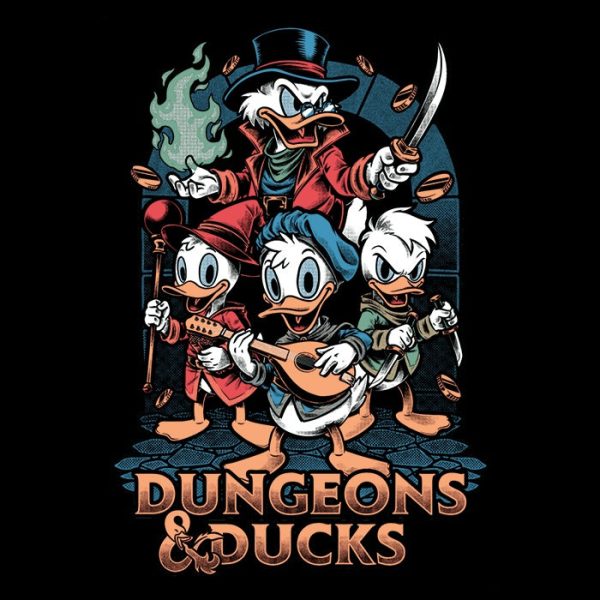 Dungeons and Ducks - Sweatshirt For Sale - Image 2