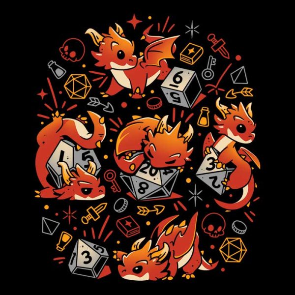 Tiny Dragon Dice - Coasters Hot on Sale - Image 2