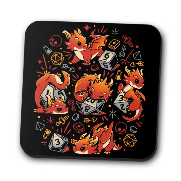 Tiny Dragon Dice - Coasters Hot on Sale