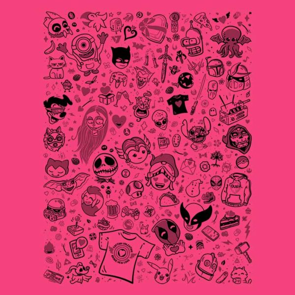 Lovely Doodles - Hoodie For Discount - Image 2