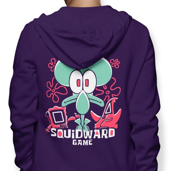 Squidward Game - Hoodie For Discount - Image 4