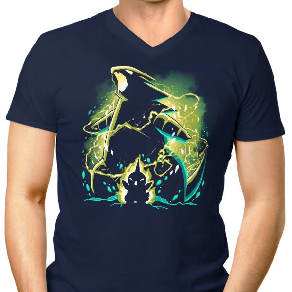 Armored Explosion - Men s V-Neck on Sale - Image 3