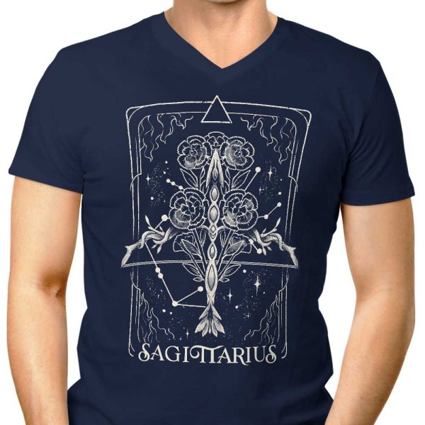 Sagittarius (Edu.Ely) - Men s V-Neck Cheap - Image 3