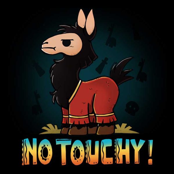 No Touchy - Fleece Blanket For Sale - Image 2