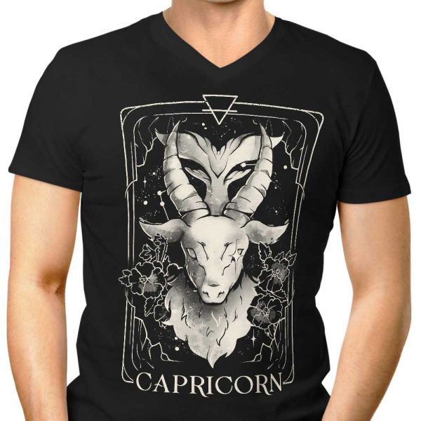 Capricorn (Edu.Ely) - Men s V-Neck Cheap