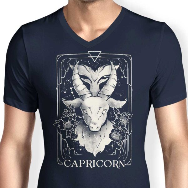 Capricorn (Edu.Ely) - Men s V-Neck Cheap - Image 5