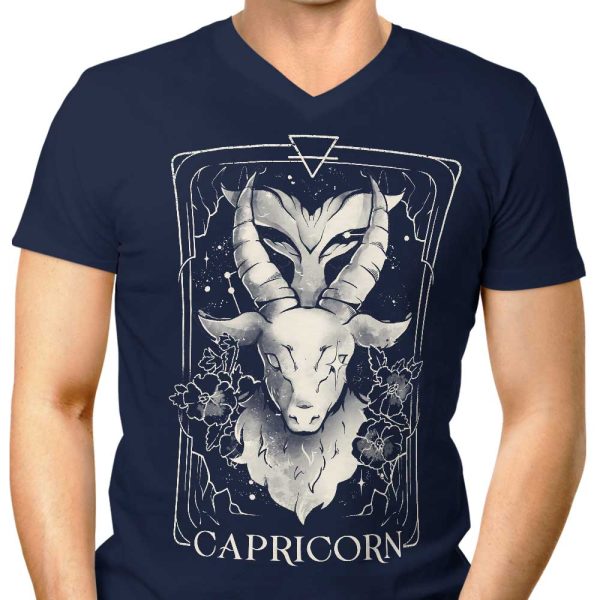Capricorn (Edu.Ely) - Men s V-Neck Cheap - Image 3