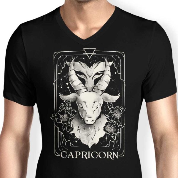 Capricorn (Edu.Ely) - Men s V-Neck Cheap - Image 4