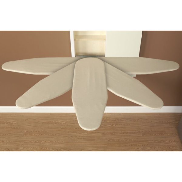 Stowaway In-Wall Built-in Ironing Board in White MH46 Online - Image 3