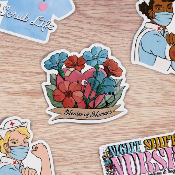 Healer of Humans Sticker Fashion - Image 2